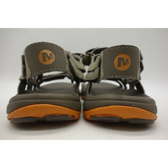 Merrell Brown Gray Adjustable Fit Slip On Outdoor Sandals Shoes Men\'s 8 main image 10